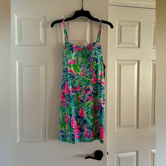 Lily Pulitzer shift dress with tie back - Picture 1 of 4
